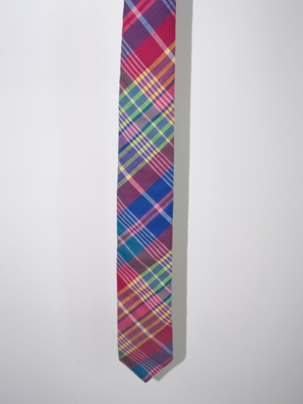 Brooks Brothers Multicolor Plaid Tie
